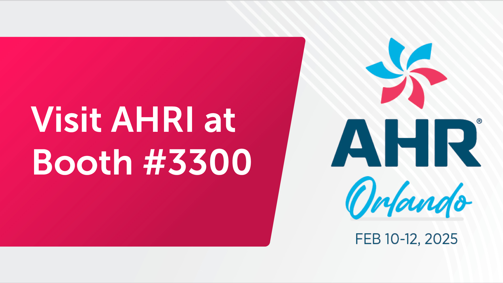 2025 AHR Expo AHRI