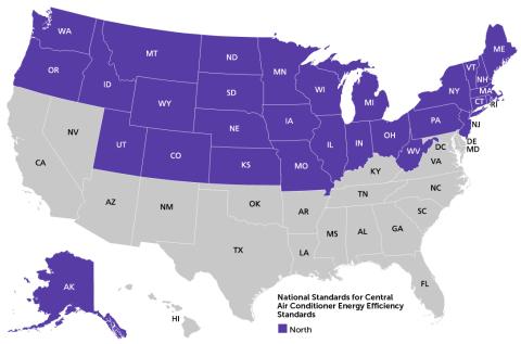 National Standards for CAC Energy Efficiency Standards